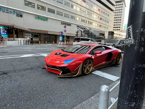 Lamborghini Aventador (2020) spotted in Osaka, Japan