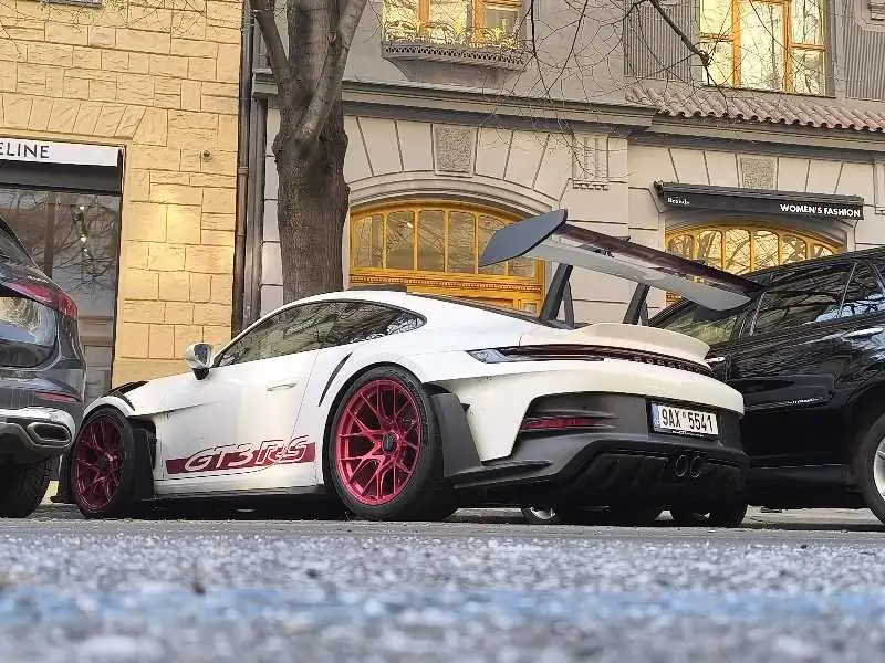 Porsche GT3 RS (2023) spotted in Prague, Czechia