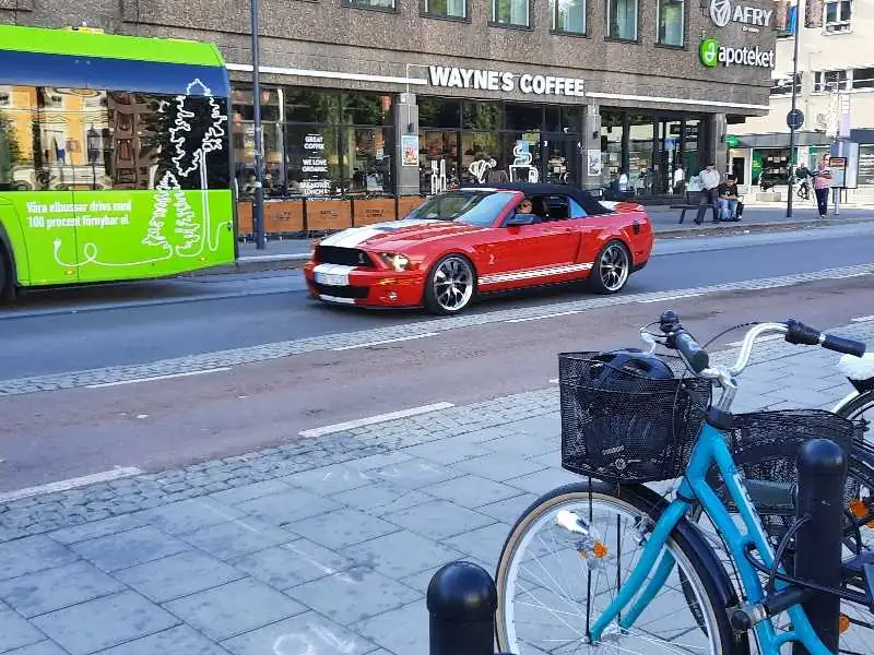 Ford Shelby GT500 (2007) spotted in Gävle, Sweden