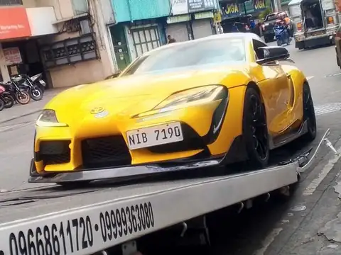 Toyota GR Supra spotted in Pasay