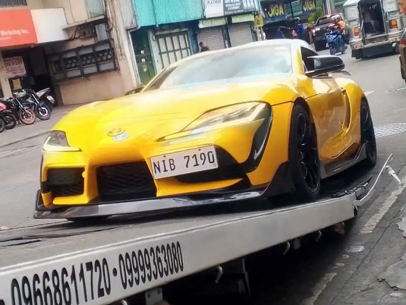 Toyota GR Supra (2020) spotted in Pasay, Philippines