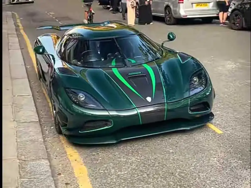 Koenigsegg Agera RS spotted in Leicester