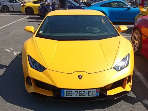 Lamborghini Huracán (2022) spotted in Perpignan, France