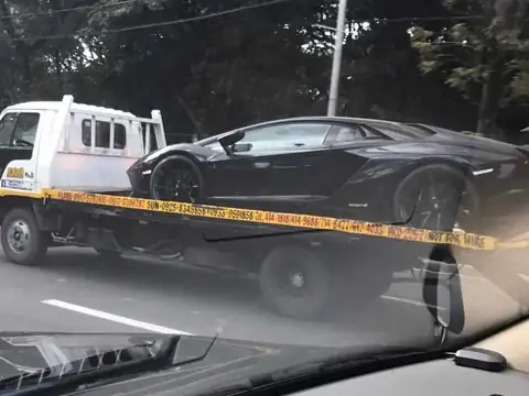 Lamborghini Aventador (2016) spotted in Sibonga, Philippines