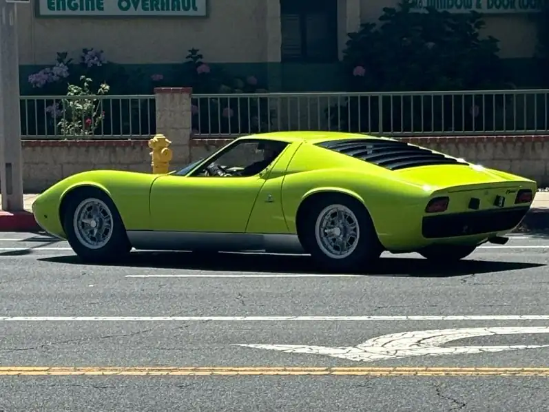 Lamborghini Miura (1966) spotted in Los Angeles, United States