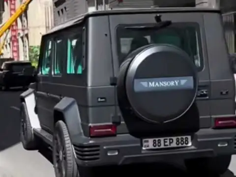 Mercedes-Benz G-Class Mansory (2020) spotted in Yerevan, Armenia