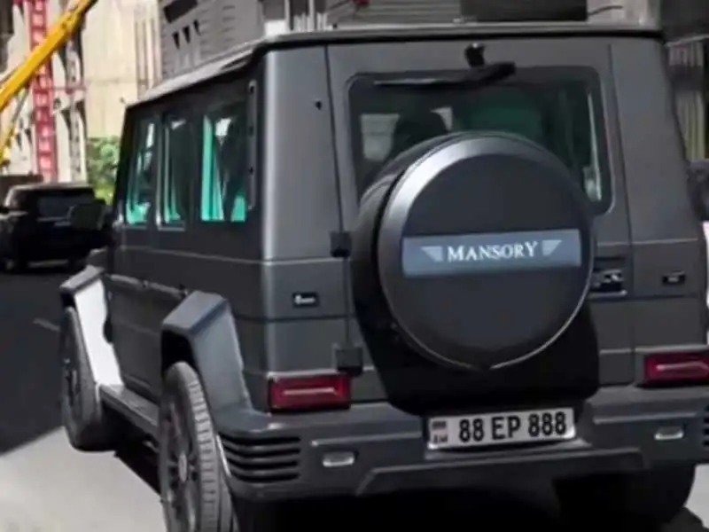 Mercedes-Benz G-Class Mansory spotted in Yerevan