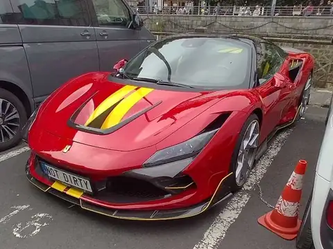 Ferrari SF90 Stradale spotted in Karlovy Vary