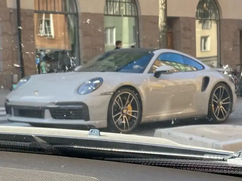 Porsche 911 Turbo S (2021) spotted in Stockholm, Sweden