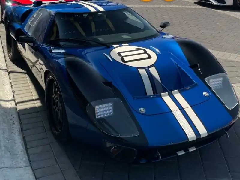 Ford GT40 (1966) spotted in Jakarta, Indonesia