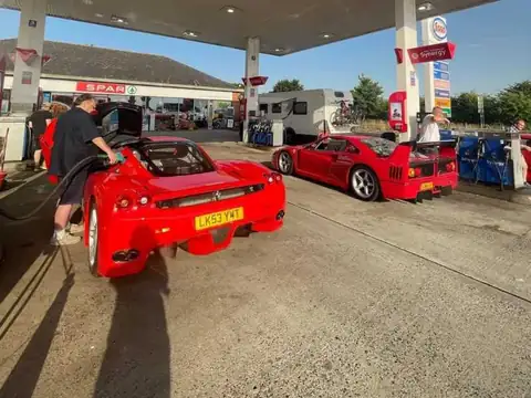 Ferrari Enzo spotted in Trutnov, Czechia