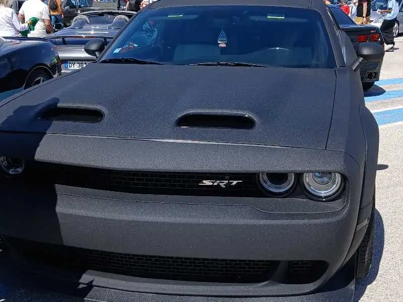 Dodge Challenger SRT Demon (2018) spotted in Apt, France
