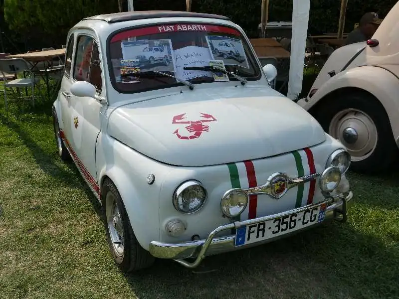 Fiat 500 Abarth (1960) spotted in Montpellier, France