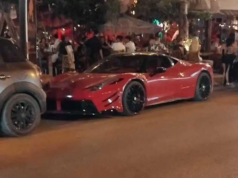 Ferrari FXX-K spotted in Athens