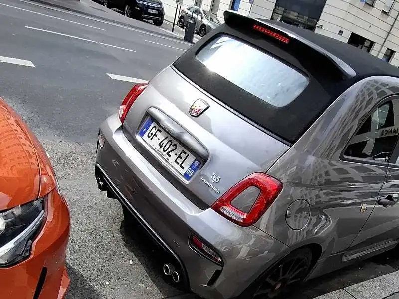Fiat 500 C (2017) spotted in Lyon, France
