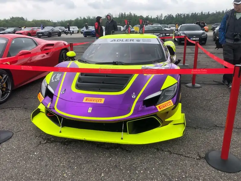 Ferrari 488 Challenge (2020) spotted in Příbram, Czechia