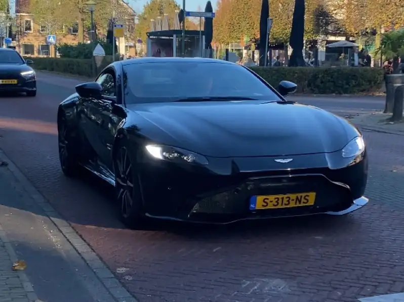 Aston Martin Vantage spotted in Utrecht