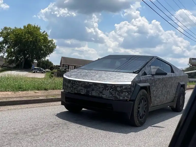 Tesla Cybertruck (2023) spotted in Pike Township, United States