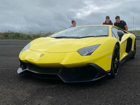 Lamborghini Aventador (2021) spotted in Coleraine, United Kingdom
