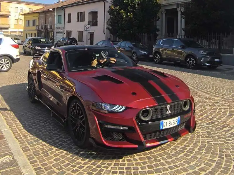 Ford Mustang Shelby GT500 spotted in Pavia