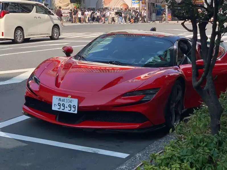 Ferrari SF90 Stradale spotted in Tokyo