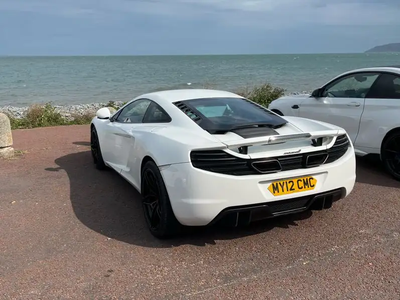 McLaren MP4-12C spotted in Llandudno