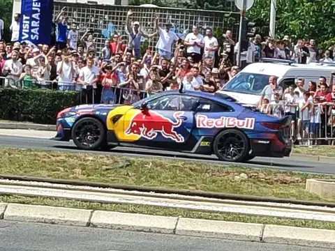 BMW M4 GT4 spotted in Sarajevo