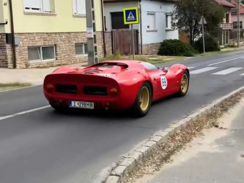Ferrari P4 (1967) spotted in Budapest, Hungary