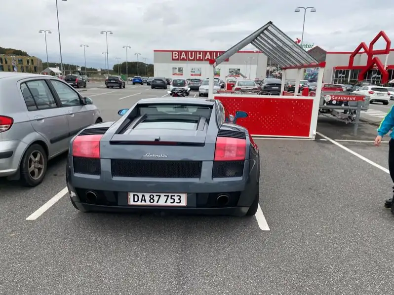 Lamborghini Gallardo spotted in Århus