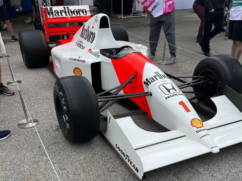 McLaren MP4/4 (1988) spotted in Indianapolis, United States