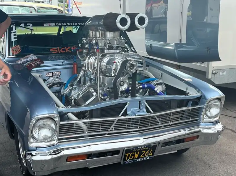 Chevrolet Nova (1966) spotted in Hohenems, Austria