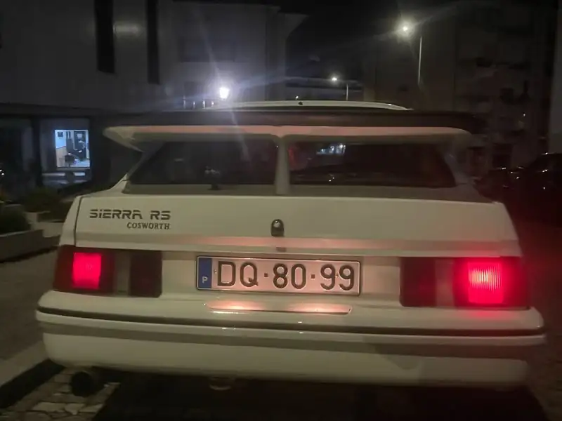 Ford Sierra RS Cosworth (1980) spotted in Felgueiras, Portugal