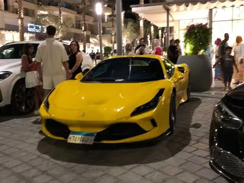 Ferrari F8 Tributo (2022) spotted in Cairo, Egypt