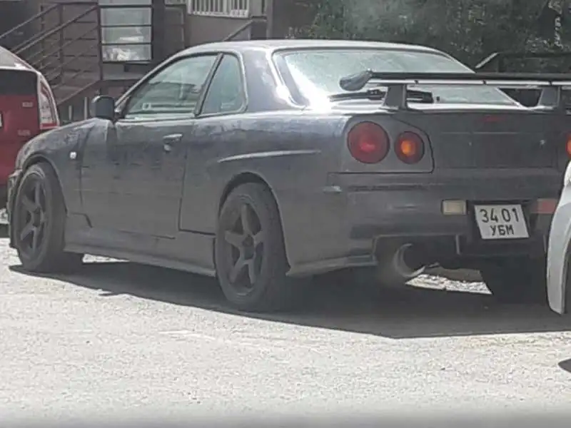 Nissan GT-R (1999) spotted in Ulan Bator, Mongolia