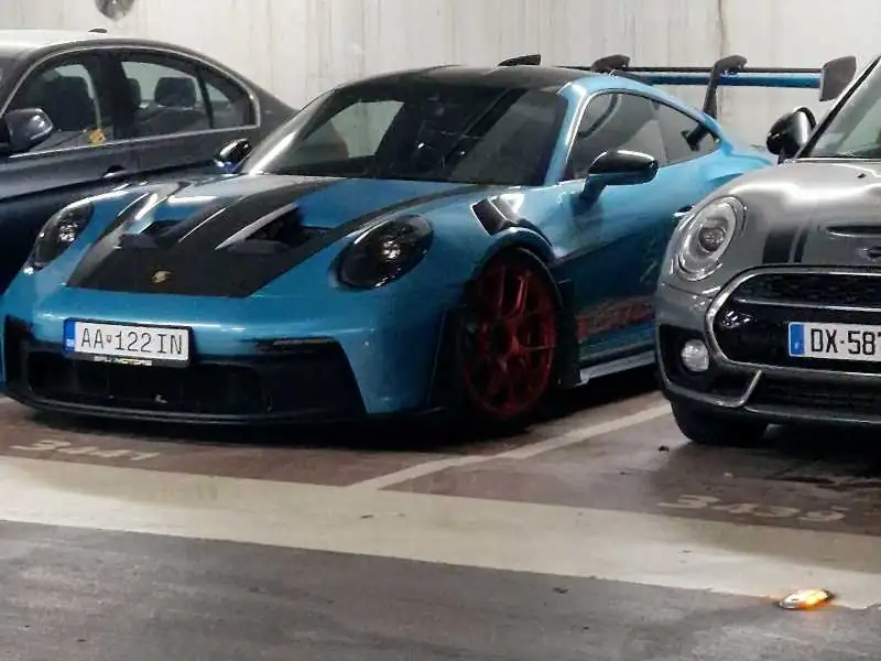 Porsche 911 GT3 spotted in Le Havre