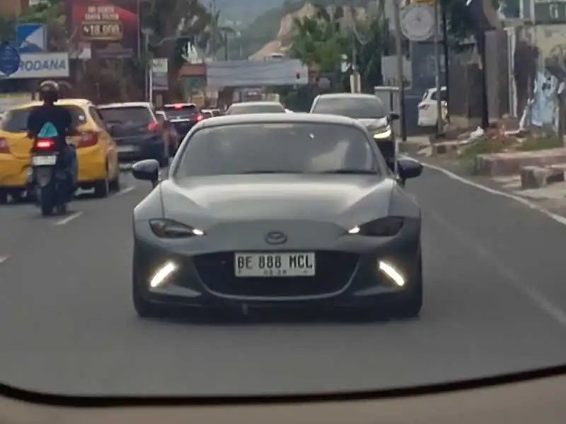 Mazda MX-5 Miata spotted in Bandar Lampung