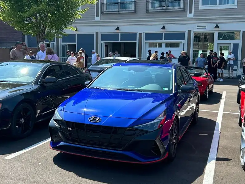 Hyundai Elantra N (2022) spotted in Grand Rapids, United States