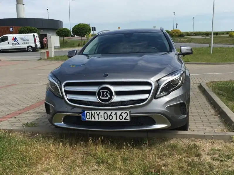 Mercedes-Benz GLA spotted in Nysa