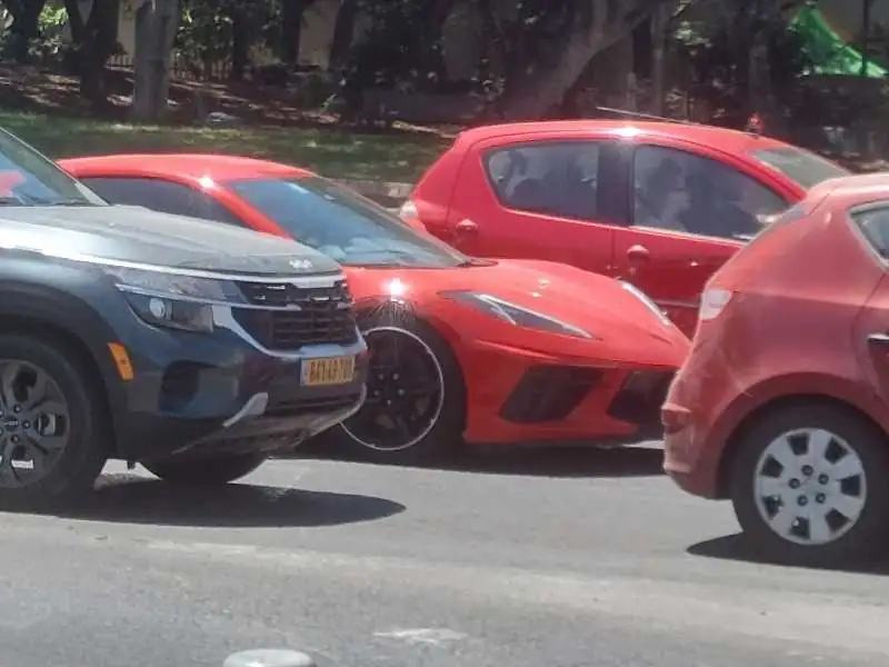 Chevrolet Corvette spotted in Tel Aviv