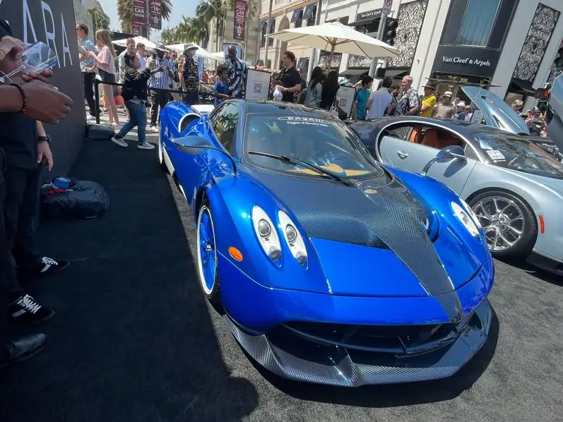 Pagani Huayra (2021) spotted in Los Angeles, United States