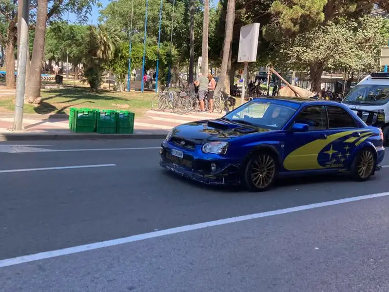 Subaru Impreza WRX (2002) spotted in Girona, Spain