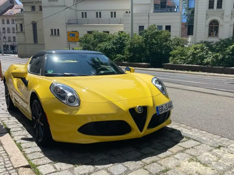 Alfa Romeo 4C spotted in Görlitz