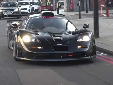 McLaren F1 GTR spotted in London