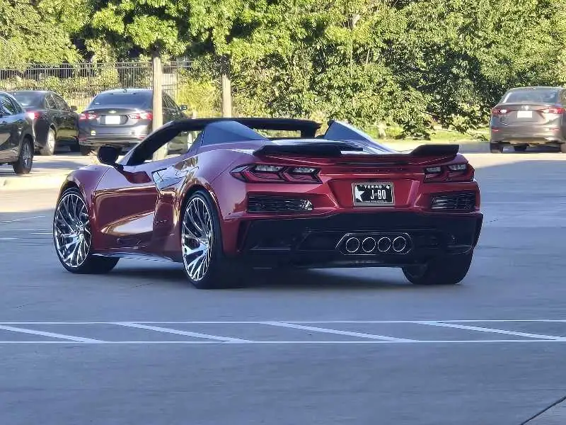 Chevrolet Corvette C8 Z06 (2023) spotted in Dallas, United States