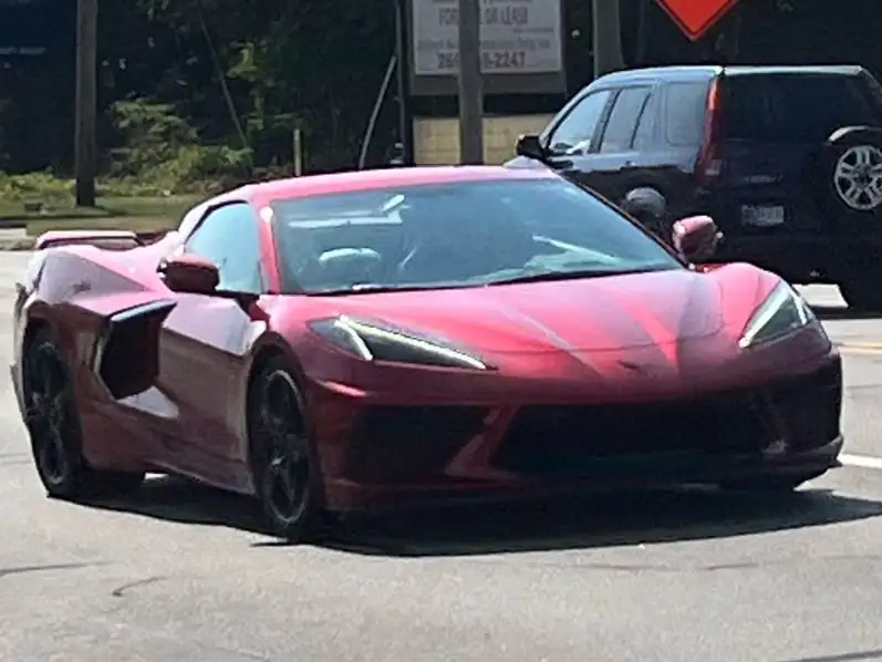 Chevrolet Corvette spotted in New Buffalo