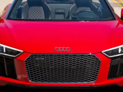 Audi R8 spotted in Bacău