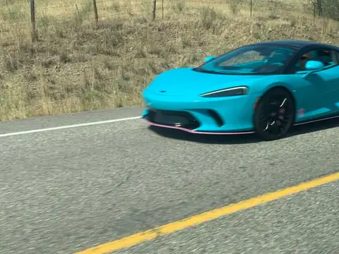 McLaren GT spotted in Vernon