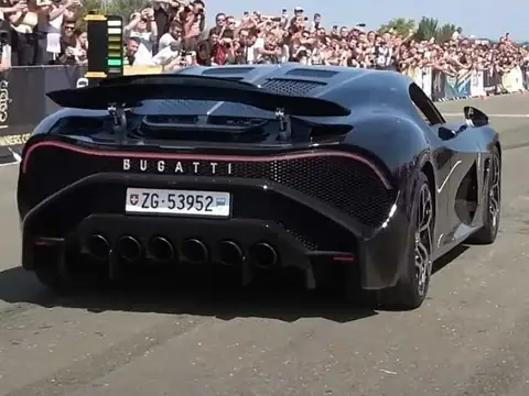 Bugatti Chiron (2020) spotted in Victoria, Seychelles