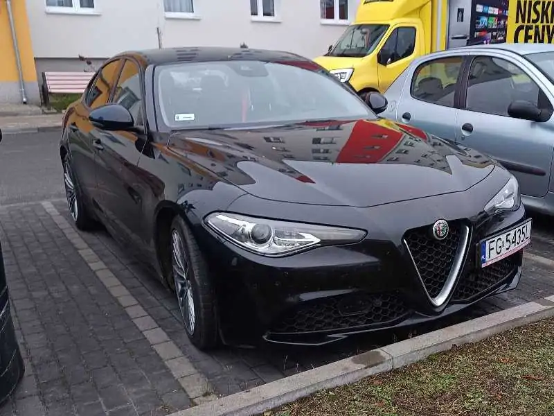 Alfa Romeo Giulia spotted in Dobiegniew