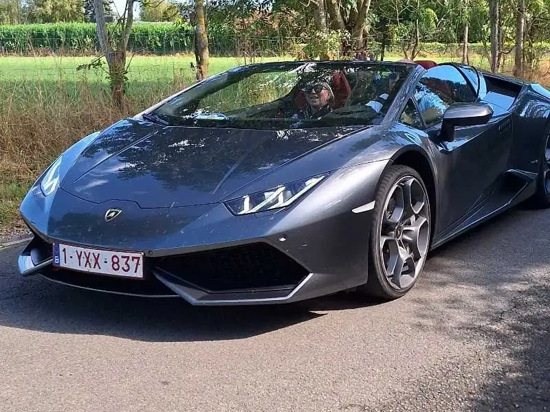 Lamborghini Huracán spotted in Lierneux